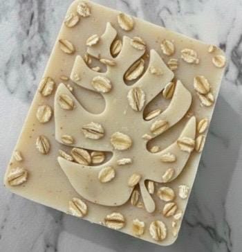 Oatmeal Almond & Rice Milk Goats Milk Soap