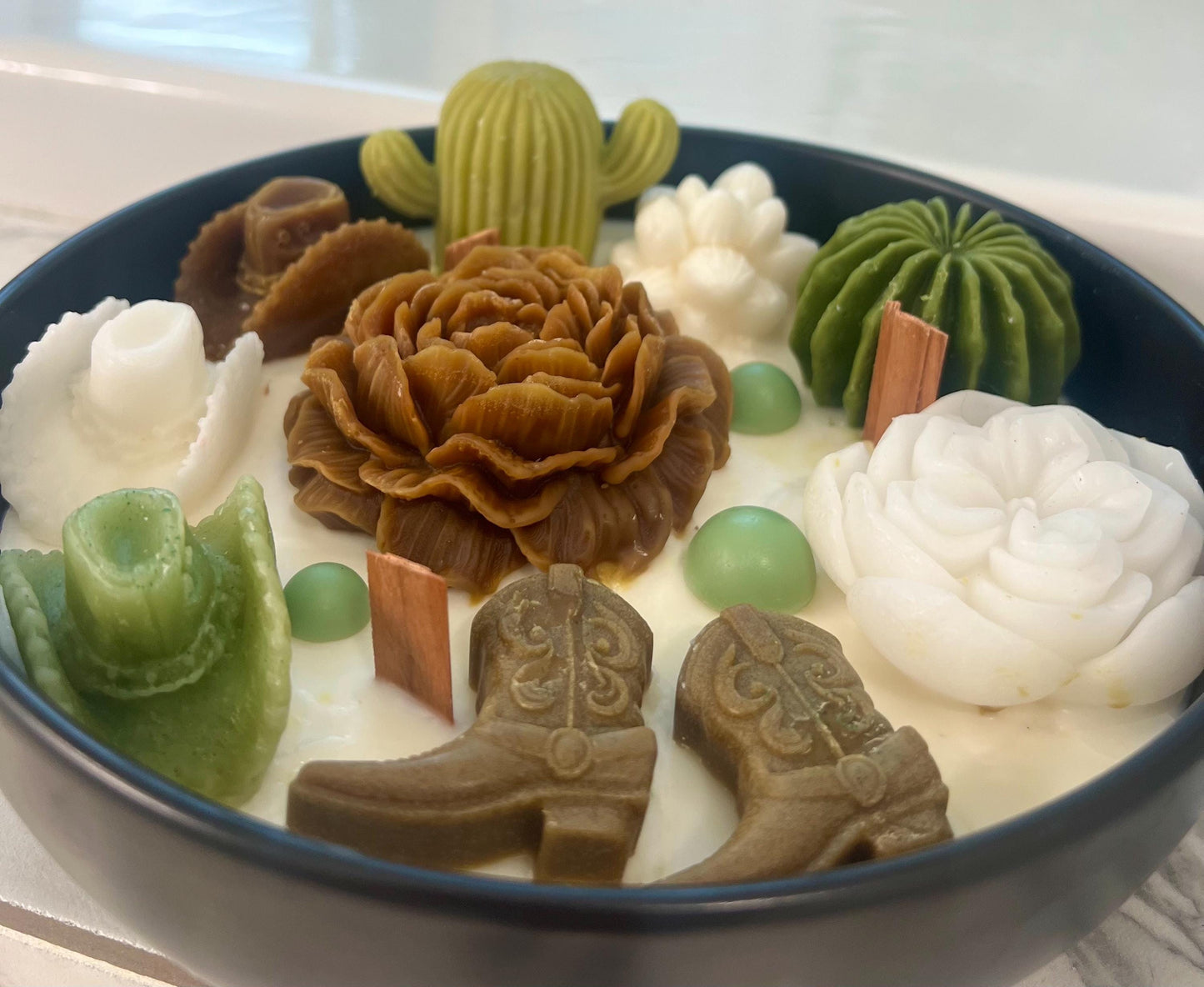Artisan Cowboy Candle