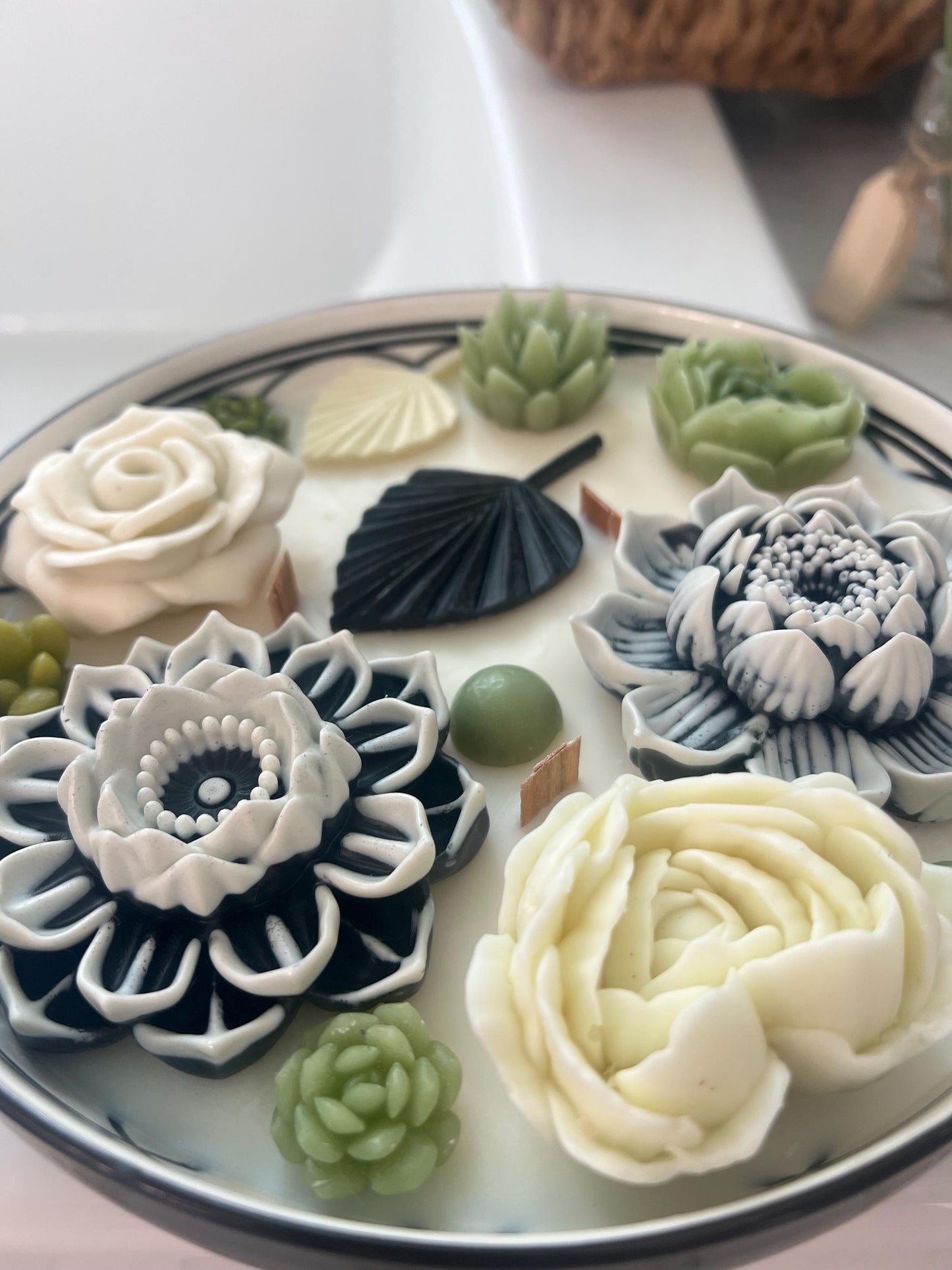Artisan Flower Garden Candle